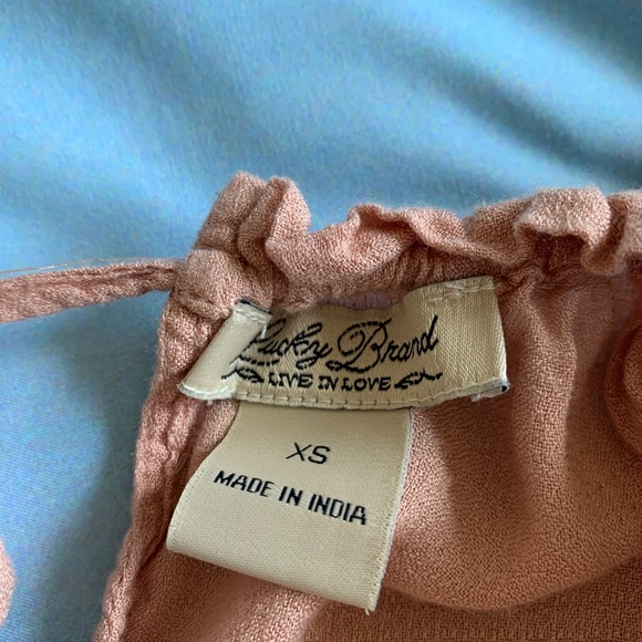 Lucky Brand Embroidered Tank Top - Picture 8 of 8